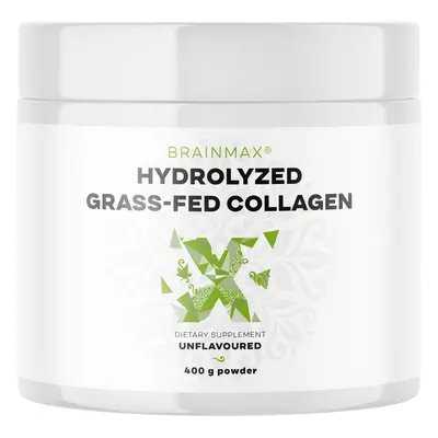 BrainMax Colagen Hidrolizat, Grass-fed Collagen, 400 g