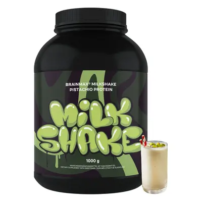 BrainMax Milkshake Protein, BIO, 1000 g Aromă: Pistachiu