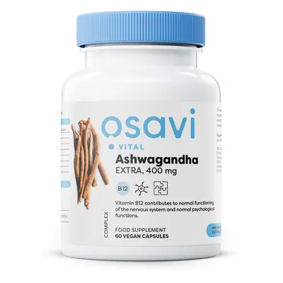 Osavi Ashwagandha Extra, 400 mg, 60 capsule vegane