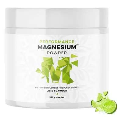 BrainMax Performance Magnesium® Powder, magneziu bisglicinat în pulbere, 90 doze, 550 g Aromă: l