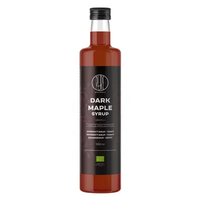 BrainMax Pure Dark Maple Syrup, Sirop de arțar Grade A, întunecat, BIO, 500 ml