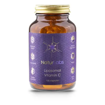 NaturLabs - Vitamina C lipozomală, 250 mg, 120 capsule