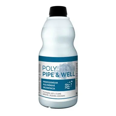 POLY PIPE & WELL dezinfectant fântâni și rezervoare 0,25l