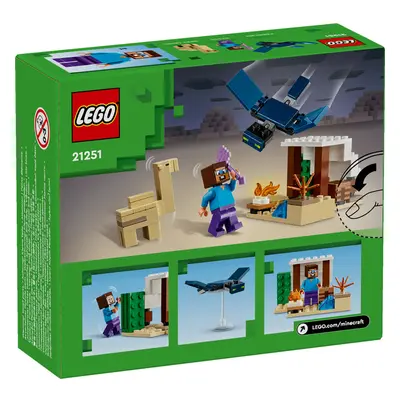 LEGO Minecraft: Expeditia lui Steve in desert