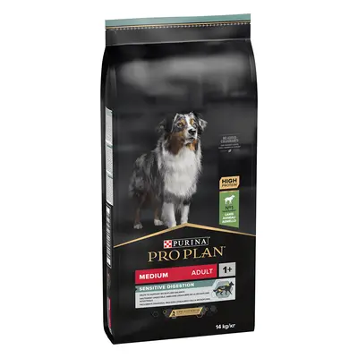 PURINA Pro Plan Sensitive Digestion Adult M, Miel, hrană uscată câini, sensibilități digestive, 