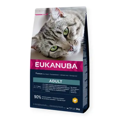 EUKANUBA Adult, Pui, hrană uscată pisici, 10kg