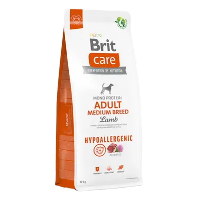 BRIT Care Hypoallergenic, M, Miel, hrană uscată monoproteică câini, sistem imunitar & alergii BR