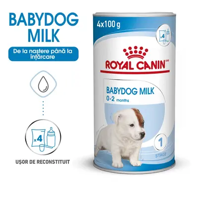 ROYAL CANIN Babydog Milk, înlocuitor lapte matern câini, 400g