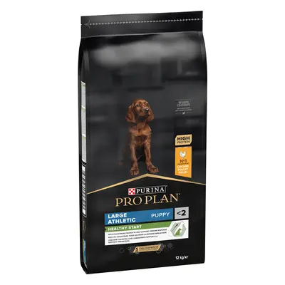 PURINA Pro Plan Athletic Puppy L, Pui, hrană uscată câini junior, constituție atletică, 12kg