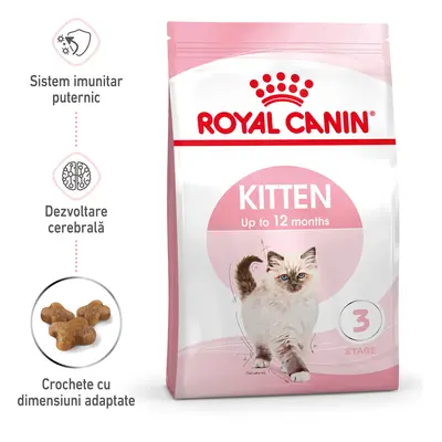 ROYAL CANIN Kitten, hrană uscată pisici junior, 400g