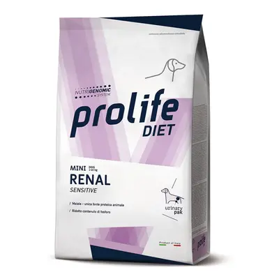 PROLIFE Mini Renal Sensitive, XS-S, Porc, dietă veterinară, hrană uscată câini, sistem renal, 5k