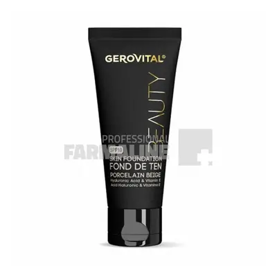 Gerovital Beauty Fond de ten Porcelain Beige SPF10 30 ml