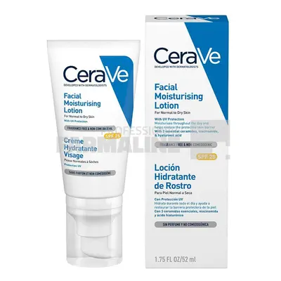 CeraVe Crema hidratanta de fata SPF25 52 ml