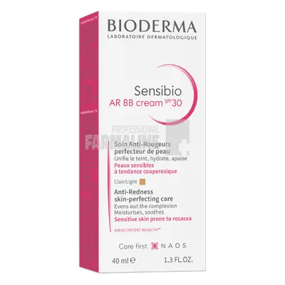 Bioderma Sensibio AR B.B Crema Clair/Light SPF30+ 40 ml