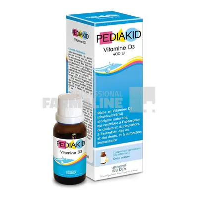 Pediakid Vitamina D3 400U.I. picaturi 20ml