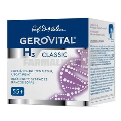 Gerovital H3 Classic Crema pentru ten matur, uscat, ridat 50 ml