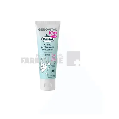 Gerovital Kids Petrini Forte crema pentru zona scutecului 50 ml