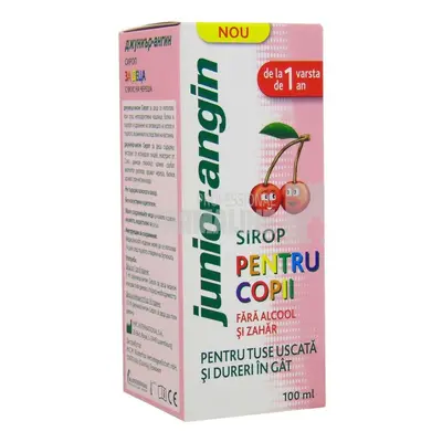 Junior - Angin Sirop pentru copii 100 ml