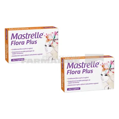 Mastrelle Flora Plus Dus Vaginal 10 plicuri Oferta 1 + 1