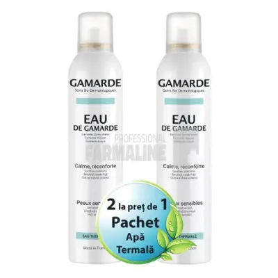 Gamarde Pachet Apa termala 250 ml oferta 1 + 1 cadou