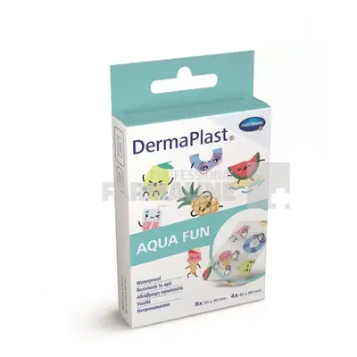 Hartmann Dermaplast Aqua Fun 2 dimensiuni ( 535557 ) 12 plasturi