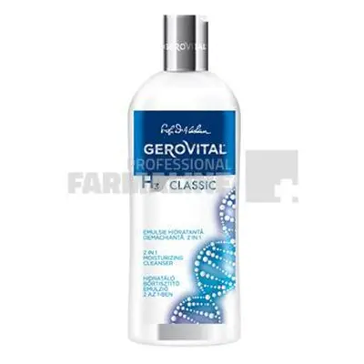 Gerovital H3 Classic Emulsie hidratanta demachianta 2 in 1 200 ml