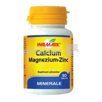 Calciu Magneziu si Zinc 30 tablete