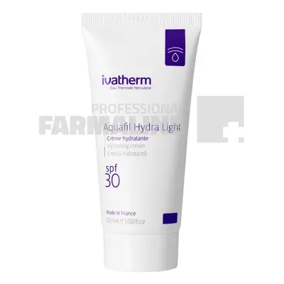 Ivatherm Aquafil Hydra Light Crema hidratanta SPF30 50 ml