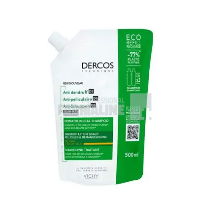 Vichy Dercos Sampon antimatreata par uscat 500 ml