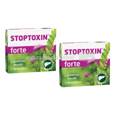 Stoptoxin Forte 30 capsule Oferta 1 + 1