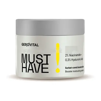 Gerovital Must Have Sorbet Crema Booster hidratanta 50 ml