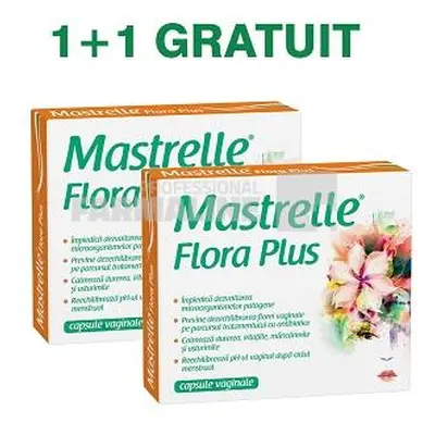 Mastrelle Flora Plus 10 capsule vaginale oferta 1+1 pentru tine