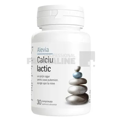 Alevia Calciu lactic 30 comprimate