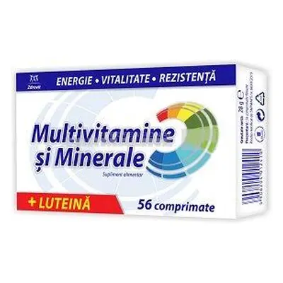 Zdrovit Multivitamine si Minerale cu Luteina 56 comprimate