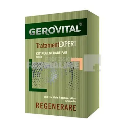 Gerovital Tratament Expert Kit regenerare par