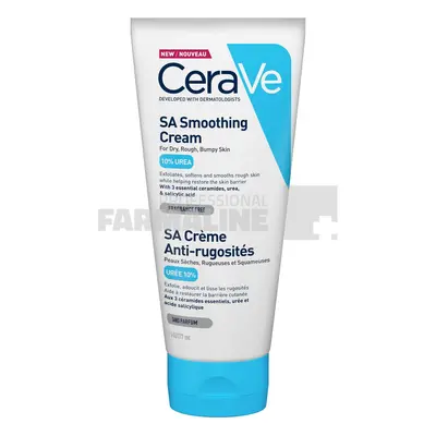 CeraVe Crema exfolianta si hidratanta anti-rugozitati pentru piele uscata si aspra 177ml