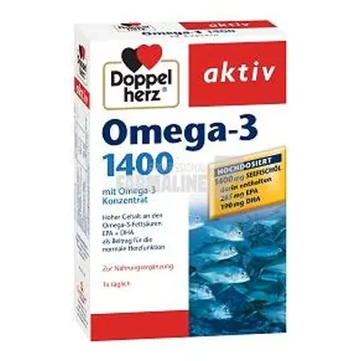 Doppelherz Omega 3 1400 mg 30 capsule