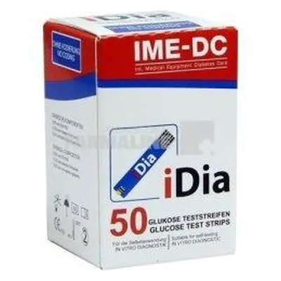 iDia Teste glicemie 50 bucati