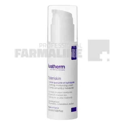 Ivatherm Toleriskin Crema calmanta si hidratanta 50 ml