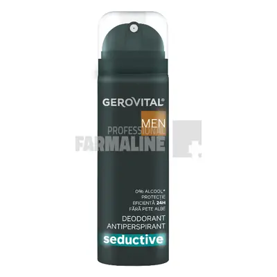 Gerovital Men Deo antiperspitant seduct 150 ml