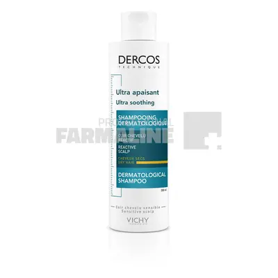 Vichy Dercos Sampon ultracalmant par uscat 200 ml