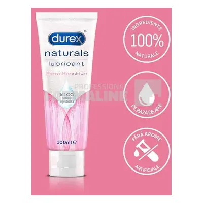 Durex Naturals Extra Sensitive Lubrifiant 100 ml