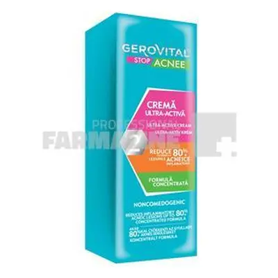 Gerovital Stop Acnee Crema ultra-activa 15 ml