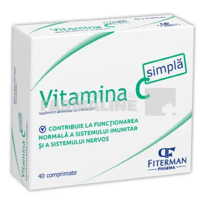 Fiterman Vitamina C 180 mg 40 comprimate