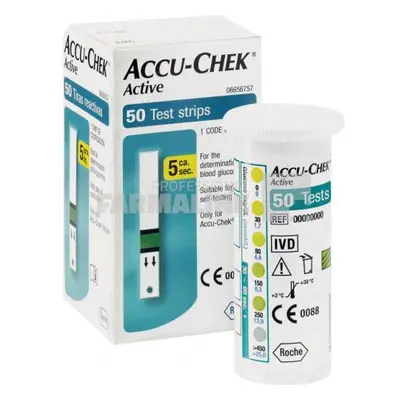 Accu-Chek Active Teste glicemie 50 bucati