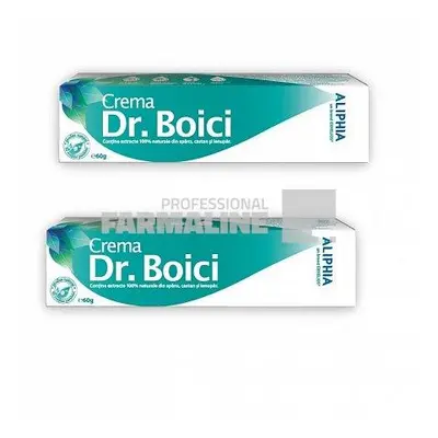 Dr. Boici Crema cu Extract de Spanz,Castan si Ienupar 60g Oferta 1 + 1 - 30% din al II lea