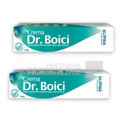 Dr. Boici Crema cu Extract de Spanz,Castan si Ienupar 60g Oferta 1 + 1 - 50% din al II lea