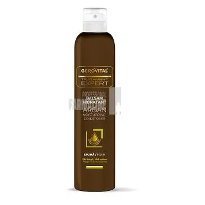 Gerovital Tratament Expert Balsam hidratant cu argan spuma 200 ml