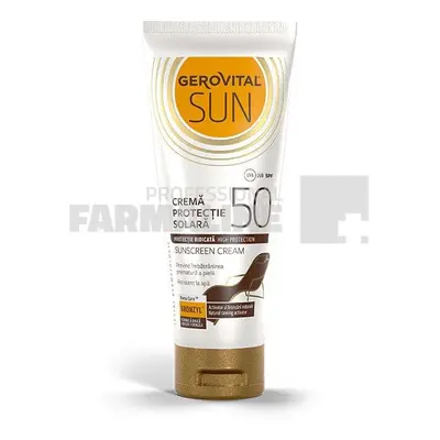 Gerovital Sun Crema protectie solara SPF50 100 ml