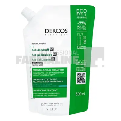 Vichy Dercos Sampon antimatreata par normal/gras 500 ml